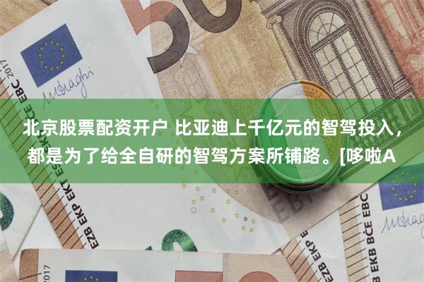 北京股票配资开户 比亚迪上千亿元的智驾投入，都是为了给全自研的智驾方案所铺路。[哆啦A