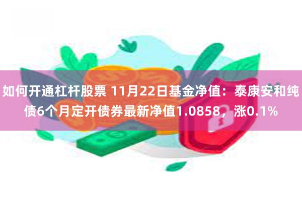 如何开通杠杆股票 11月22日基金净值：泰康安和纯债6个月定开债券最新净值1.0858，涨0.1%